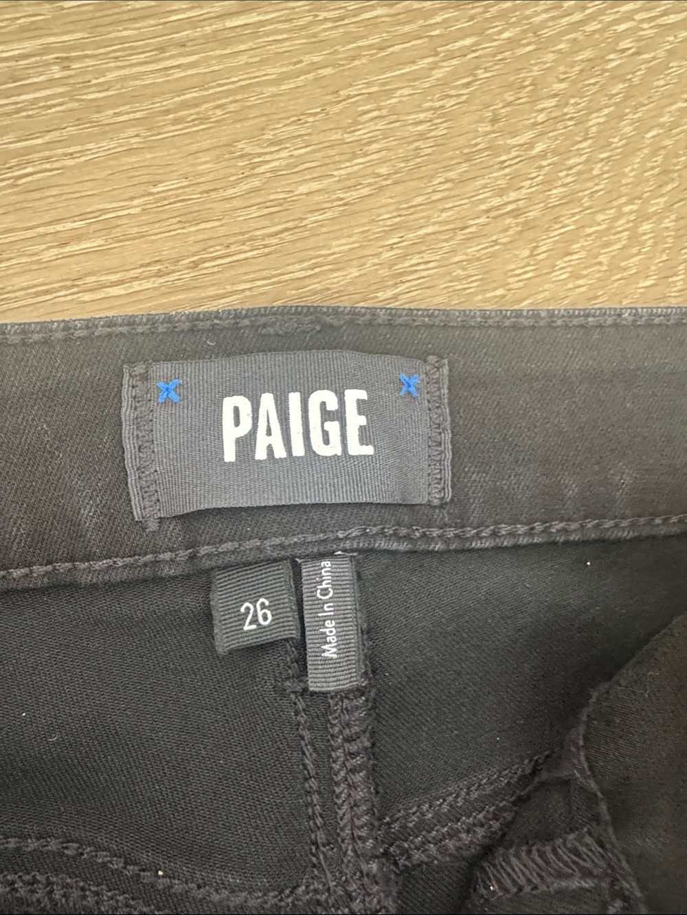 PAIGE Women's Claudine Glitter Luxe Coating Flare Jeans - Picture 5 of 5